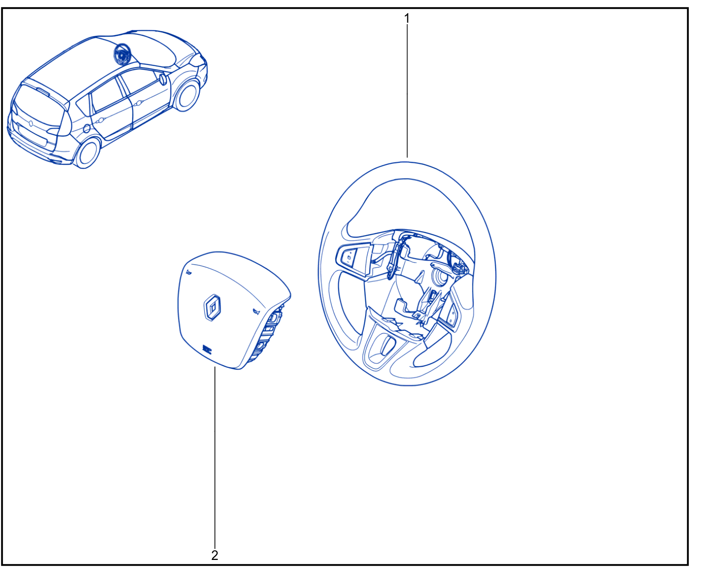 Steering Wheel - 01023556
