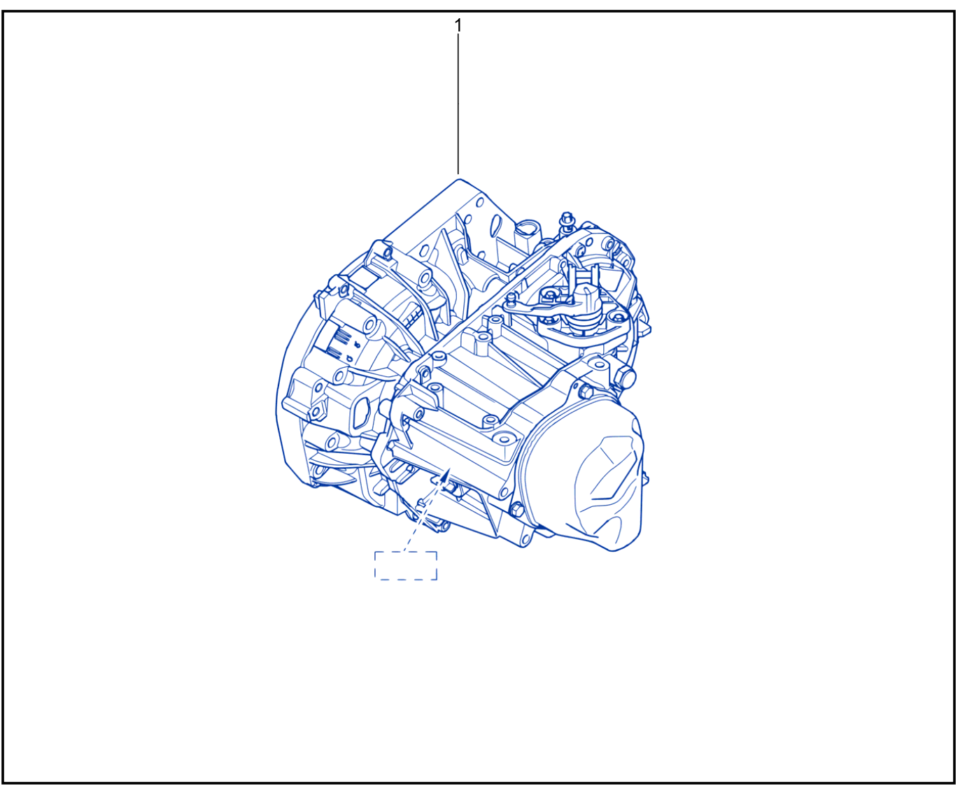 Assembled Gearbox - 01023786