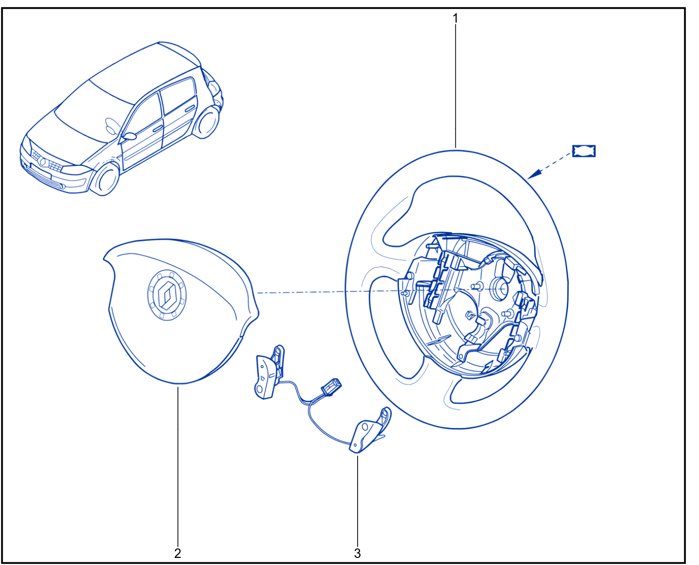 Steering Wheel - 01023817