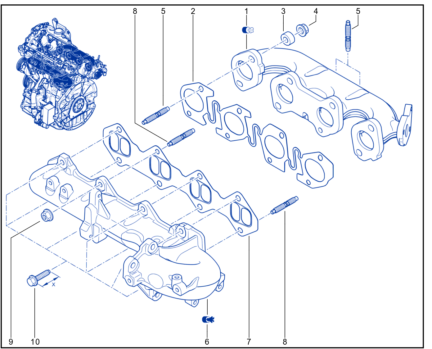 Inlet Manifold - 01023825