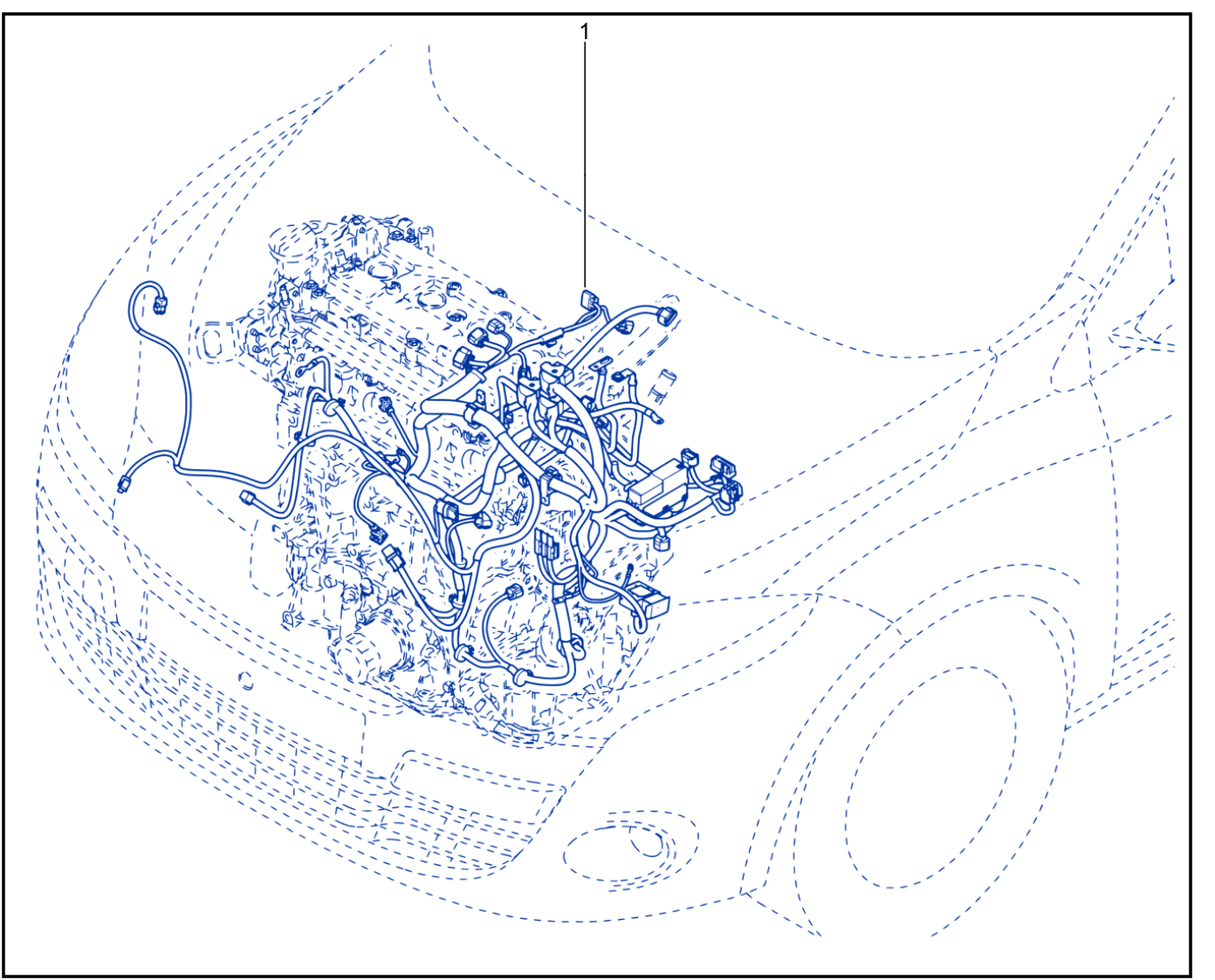 Wiring - Engine Components - 01023928
