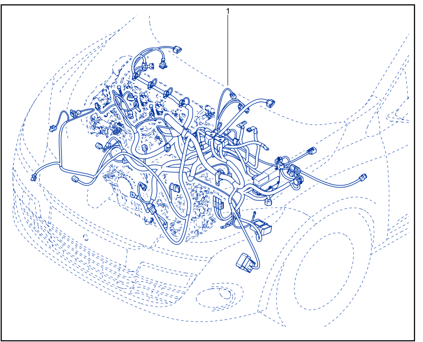 Wiring - Engine Components - 01023935
