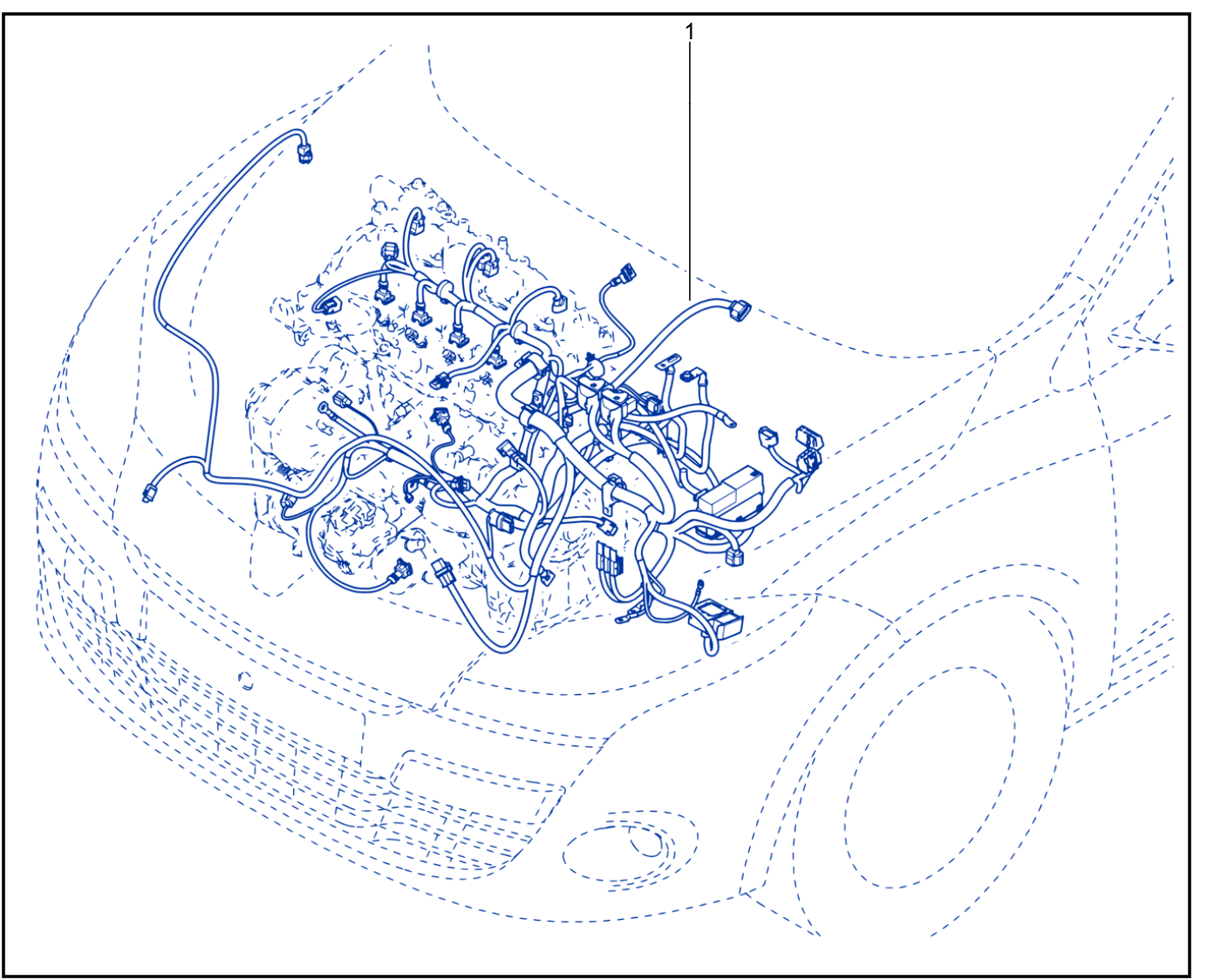 Wiring - Engine Components - 01023939