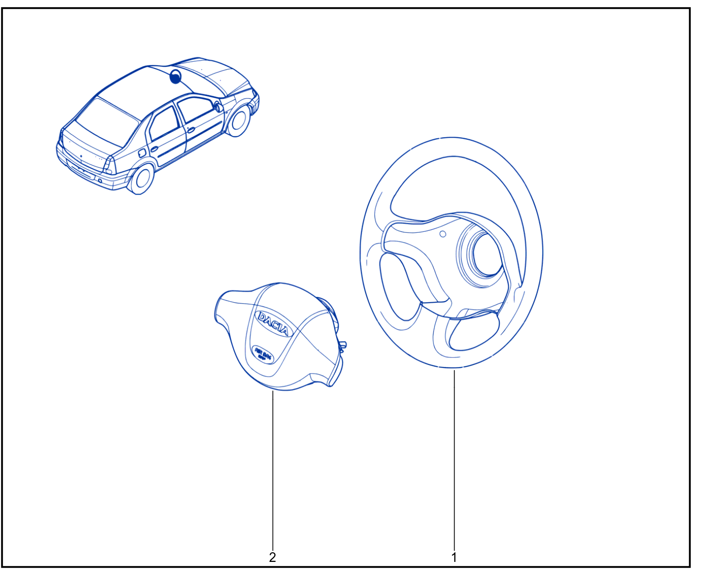 Steering Wheel - 01024173