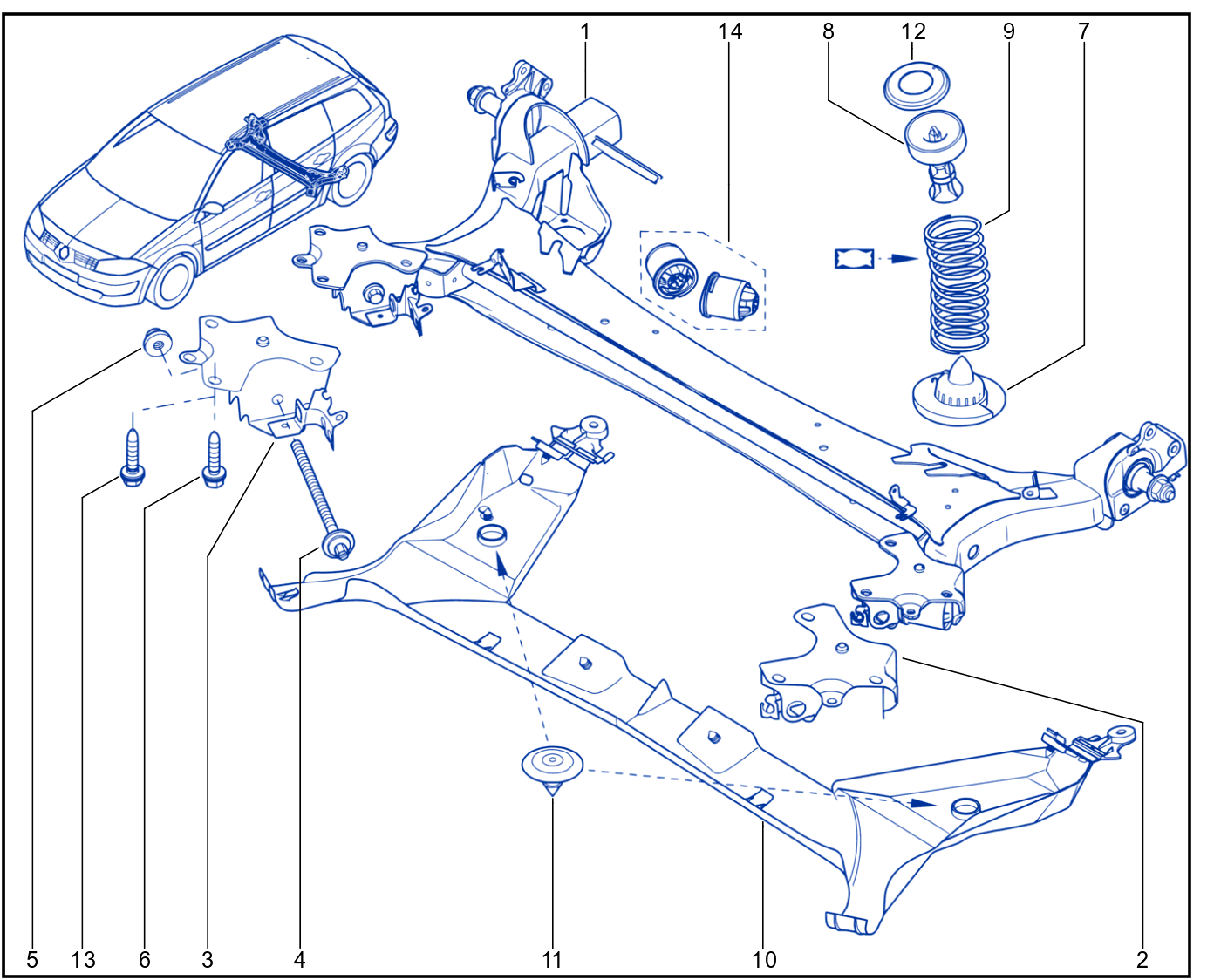 Rear Axle Component - 01024216