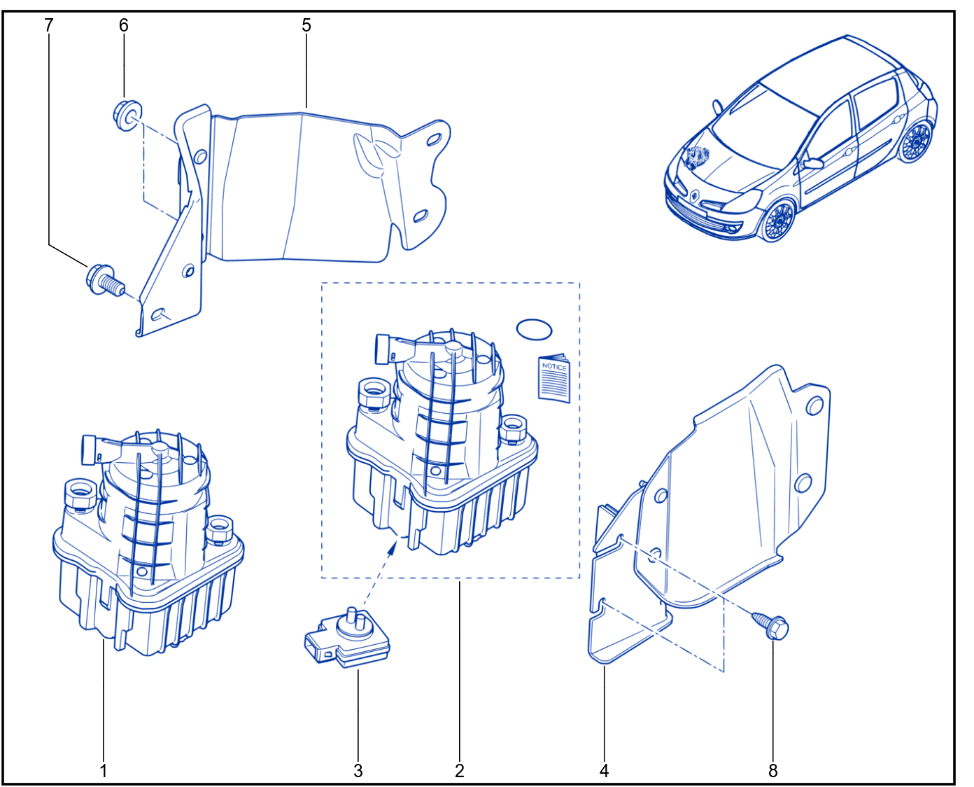Fuel Filter - 01024222