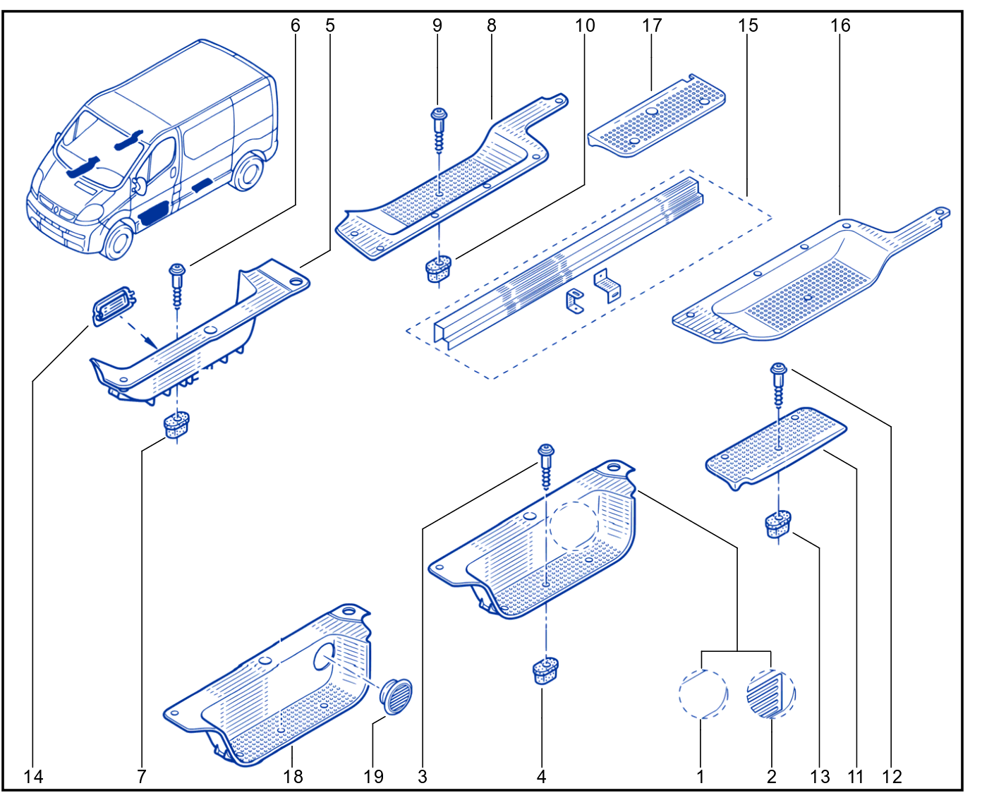 Aerodynamic Component - Side Step - 01024267
