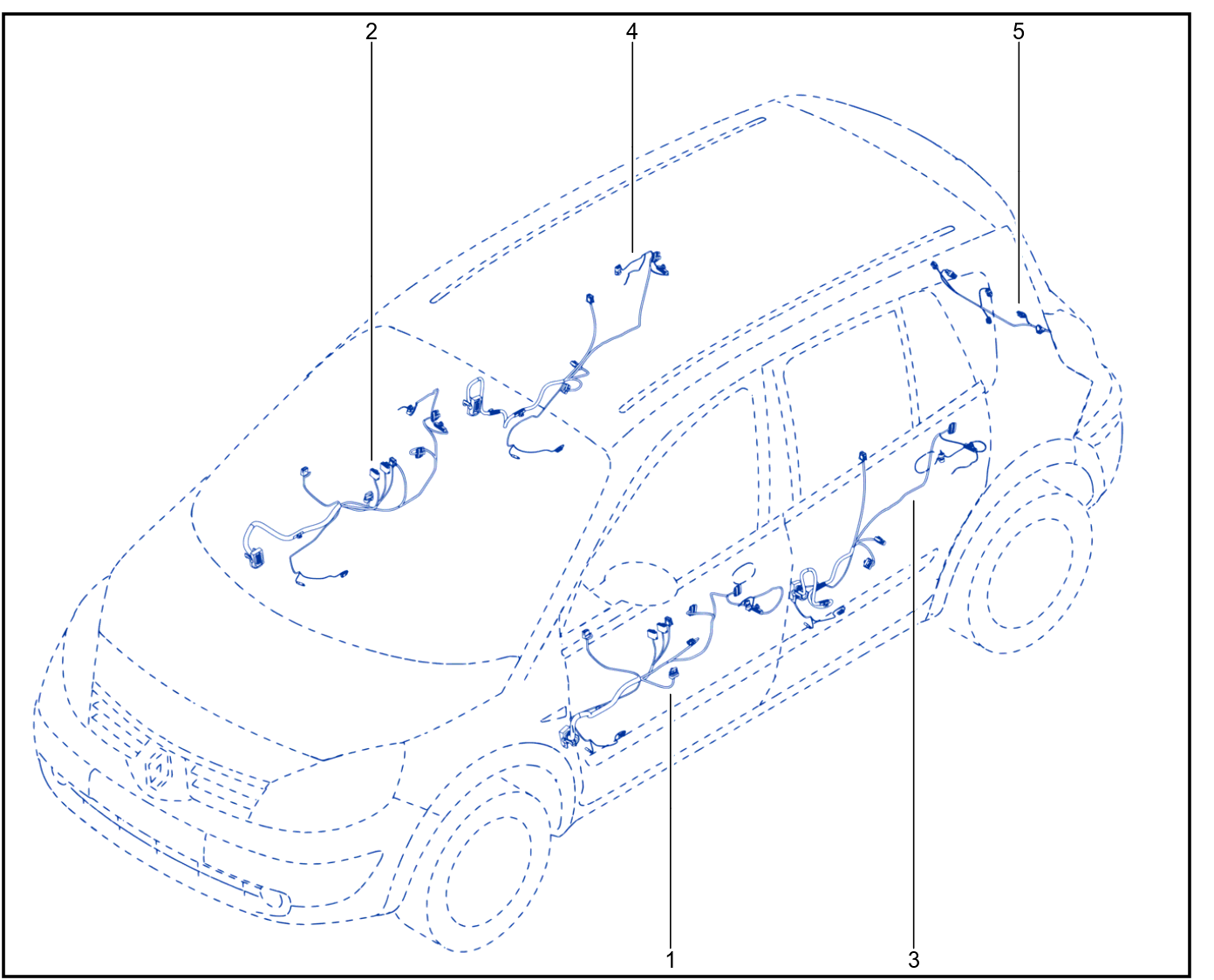 Wiring - Opening Element Components - 01024465