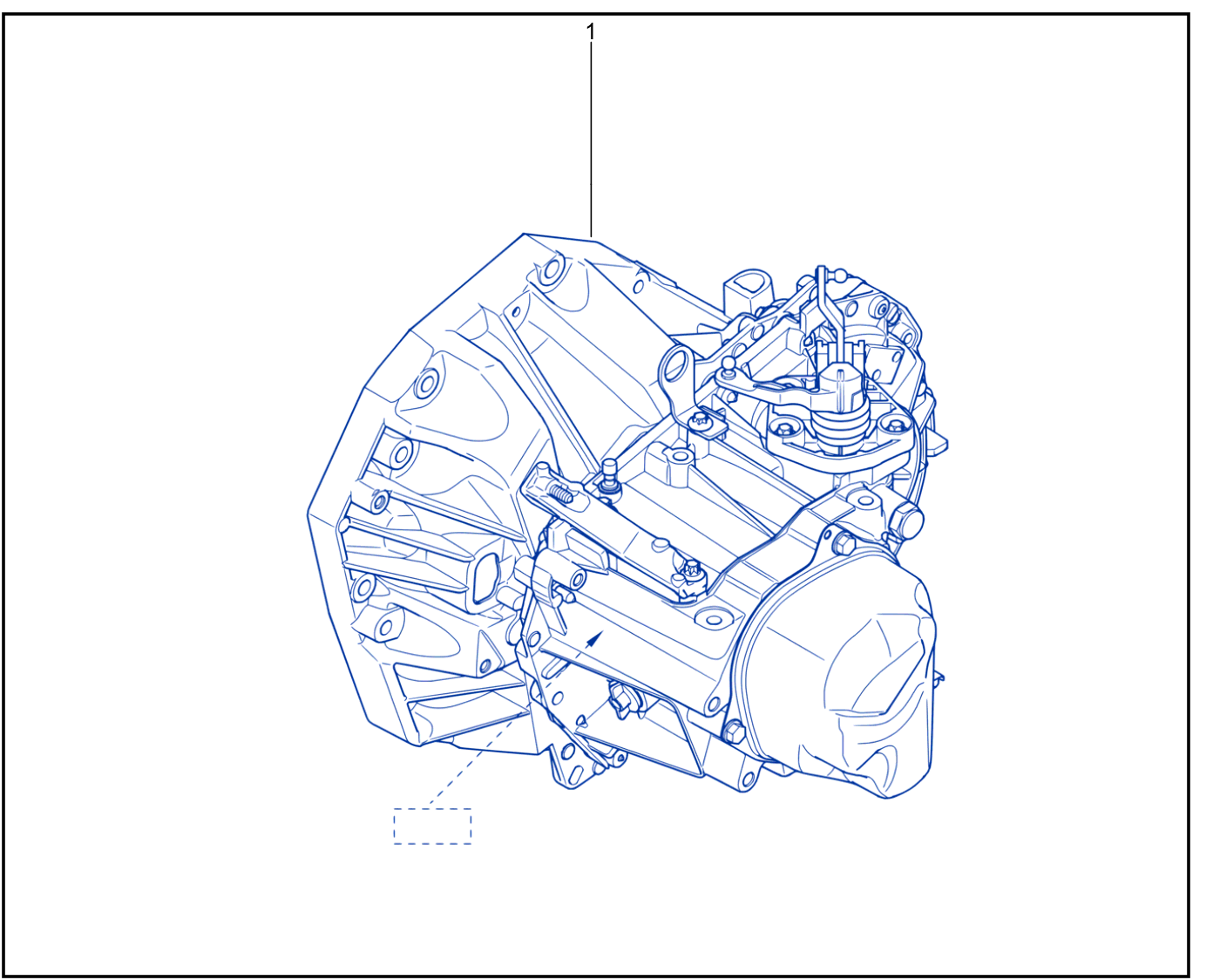 Assembled Gearbox - 01024483