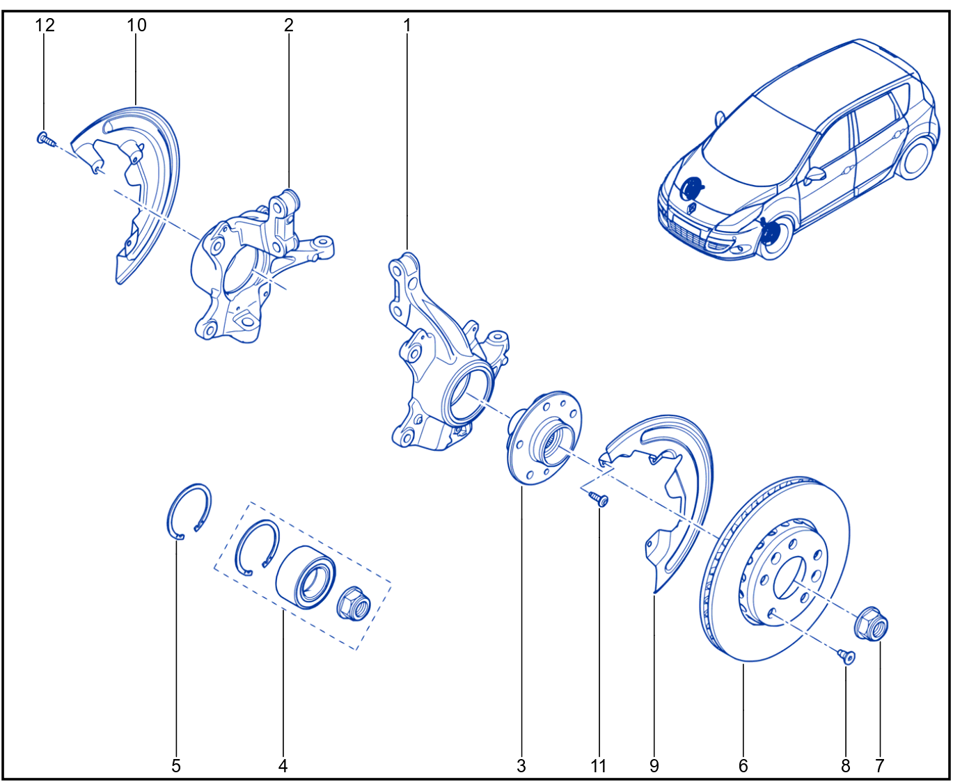 Front Brake - 01024697