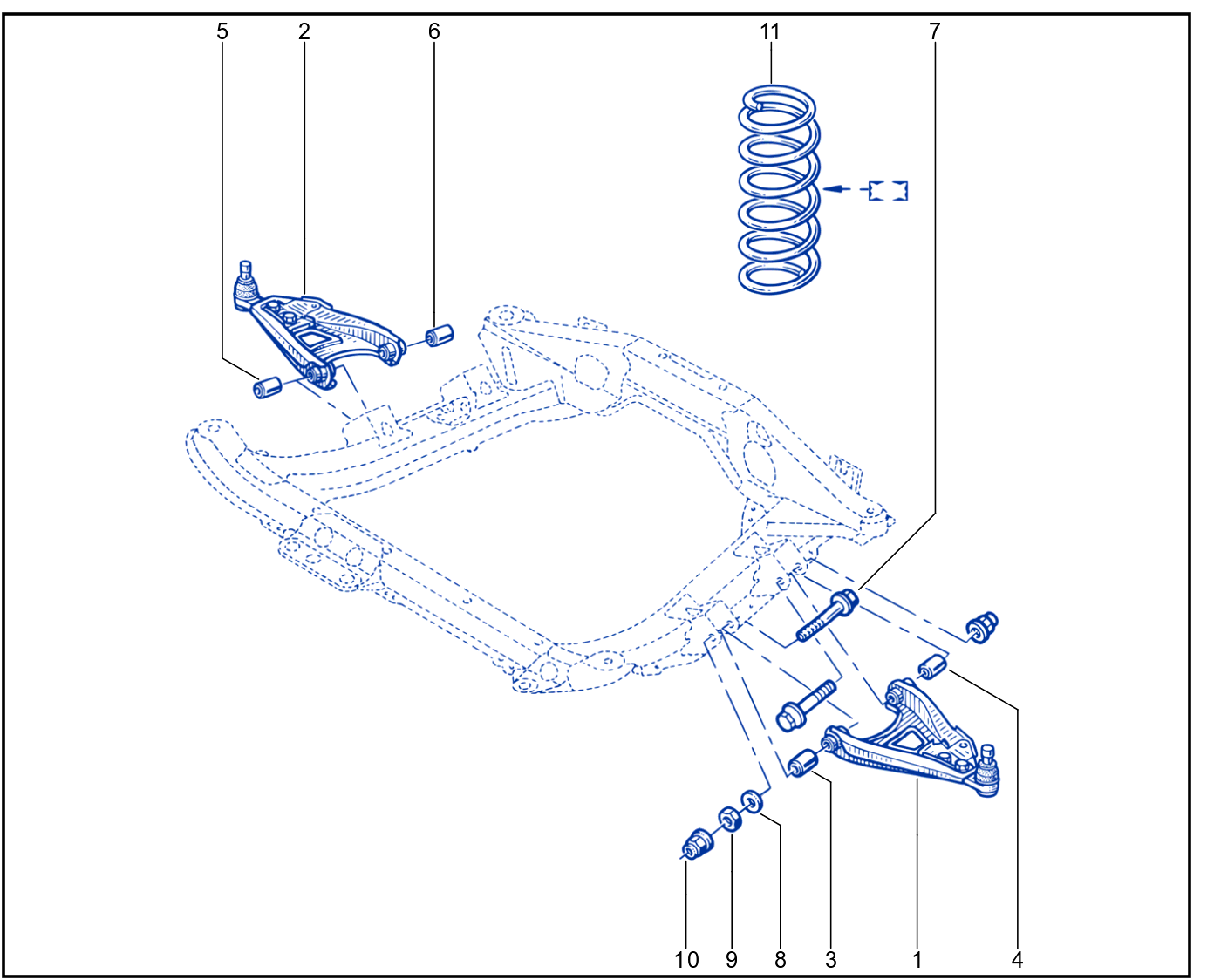 Front Axle Component - 01024702