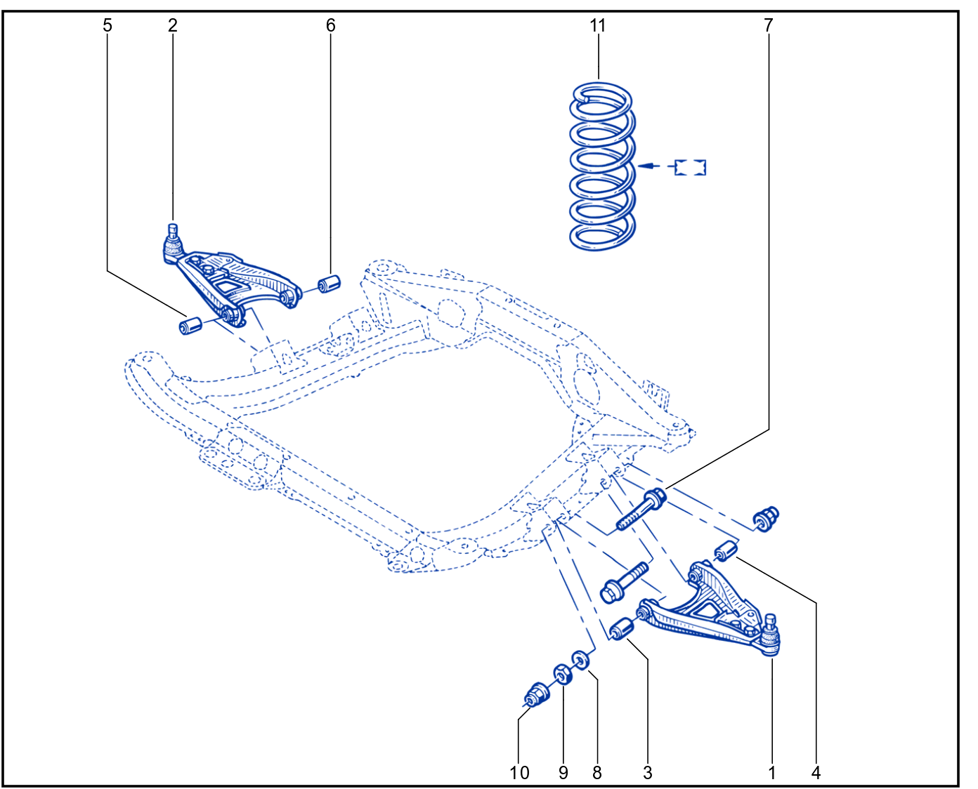 Front Axle Component - 01024703