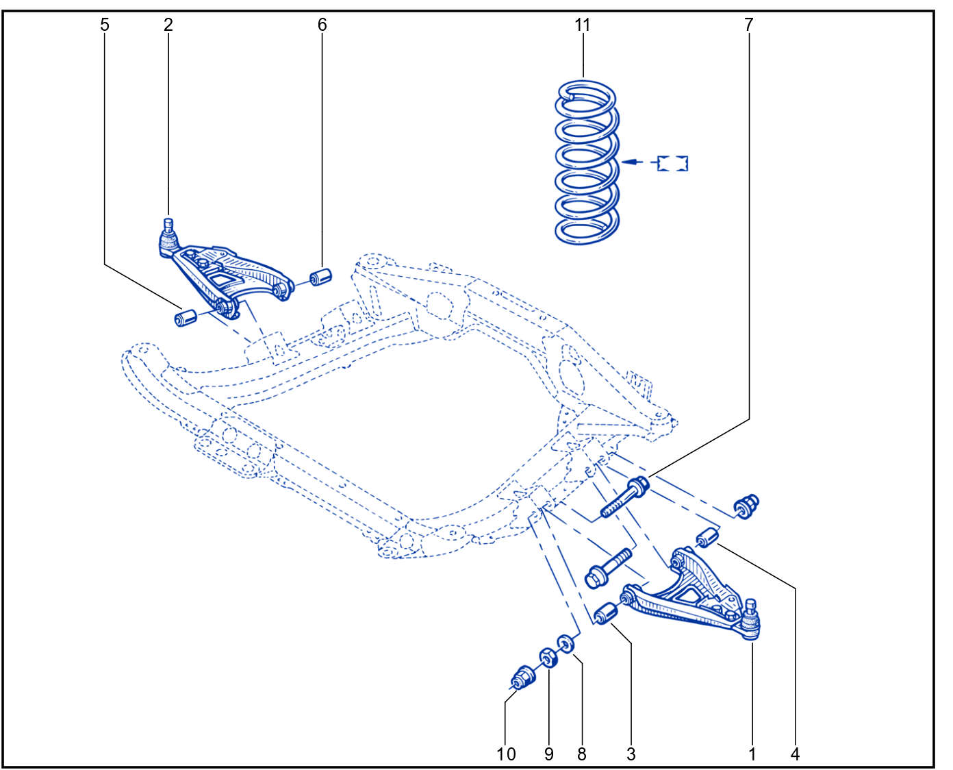 Front Axle Component - 01024710