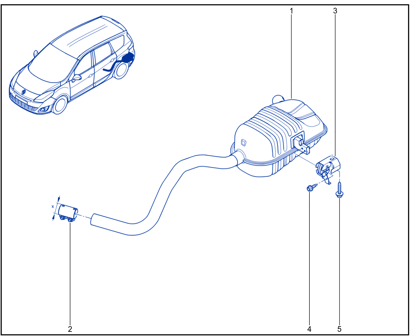 Exhaust Pipe - 01024825