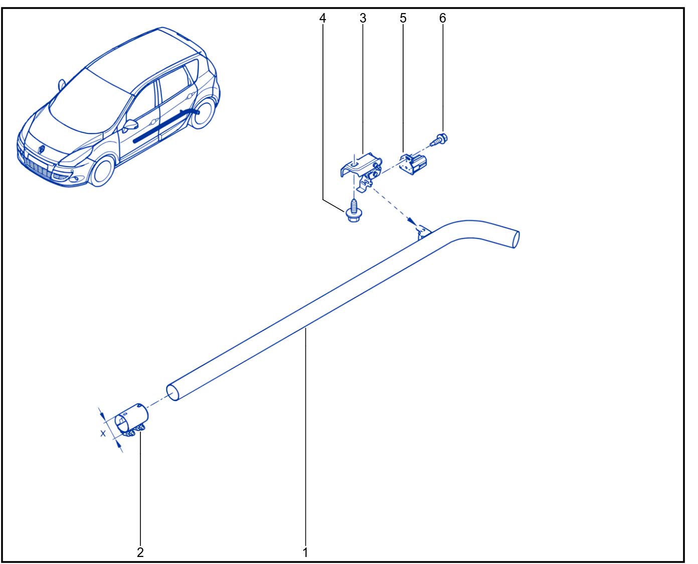Exhaust Pipe - 01024839