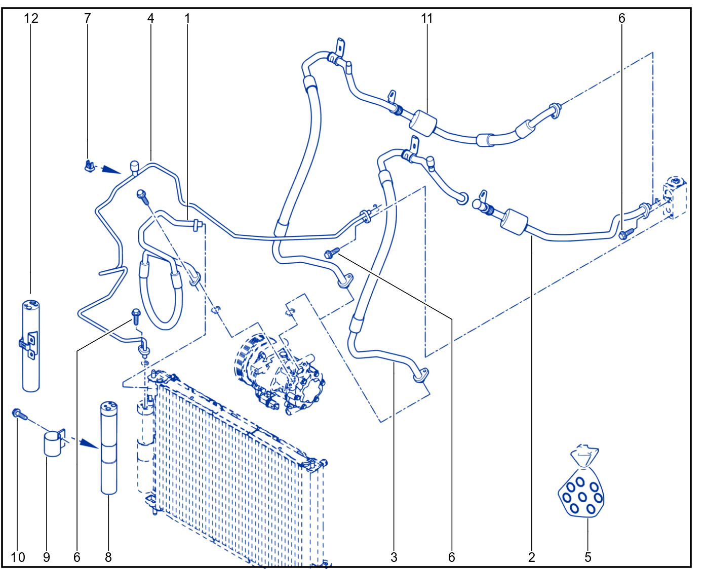 Main Air Conditioning Circuit - 01024842