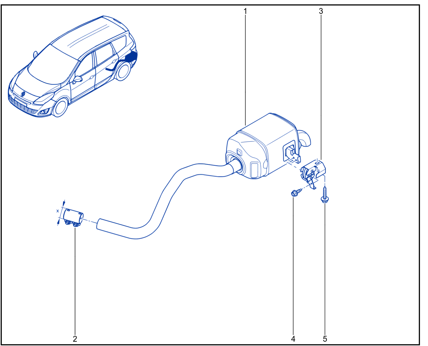 Exhaust Pipe - 01024843