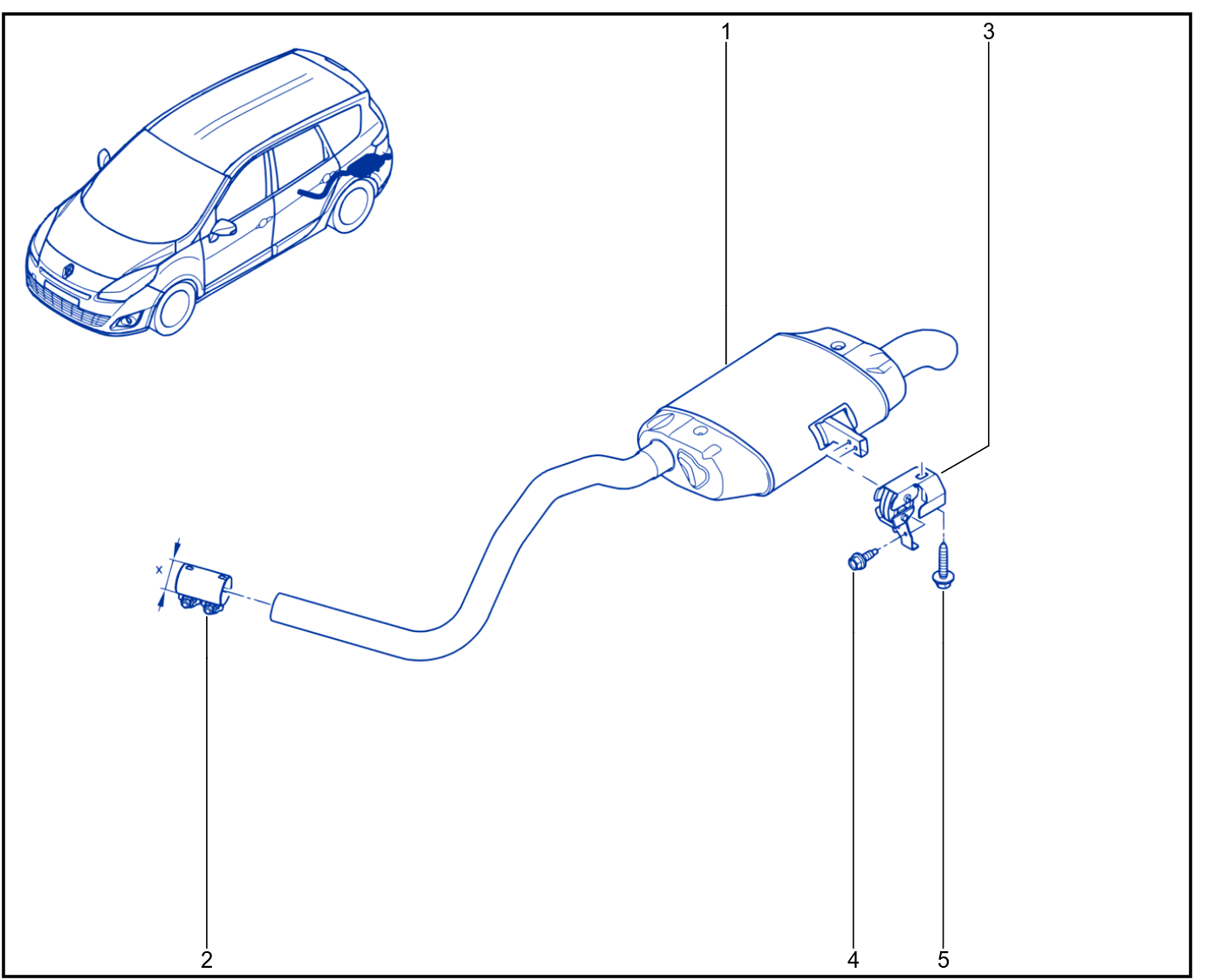 Exhaust Pipe - 01024847