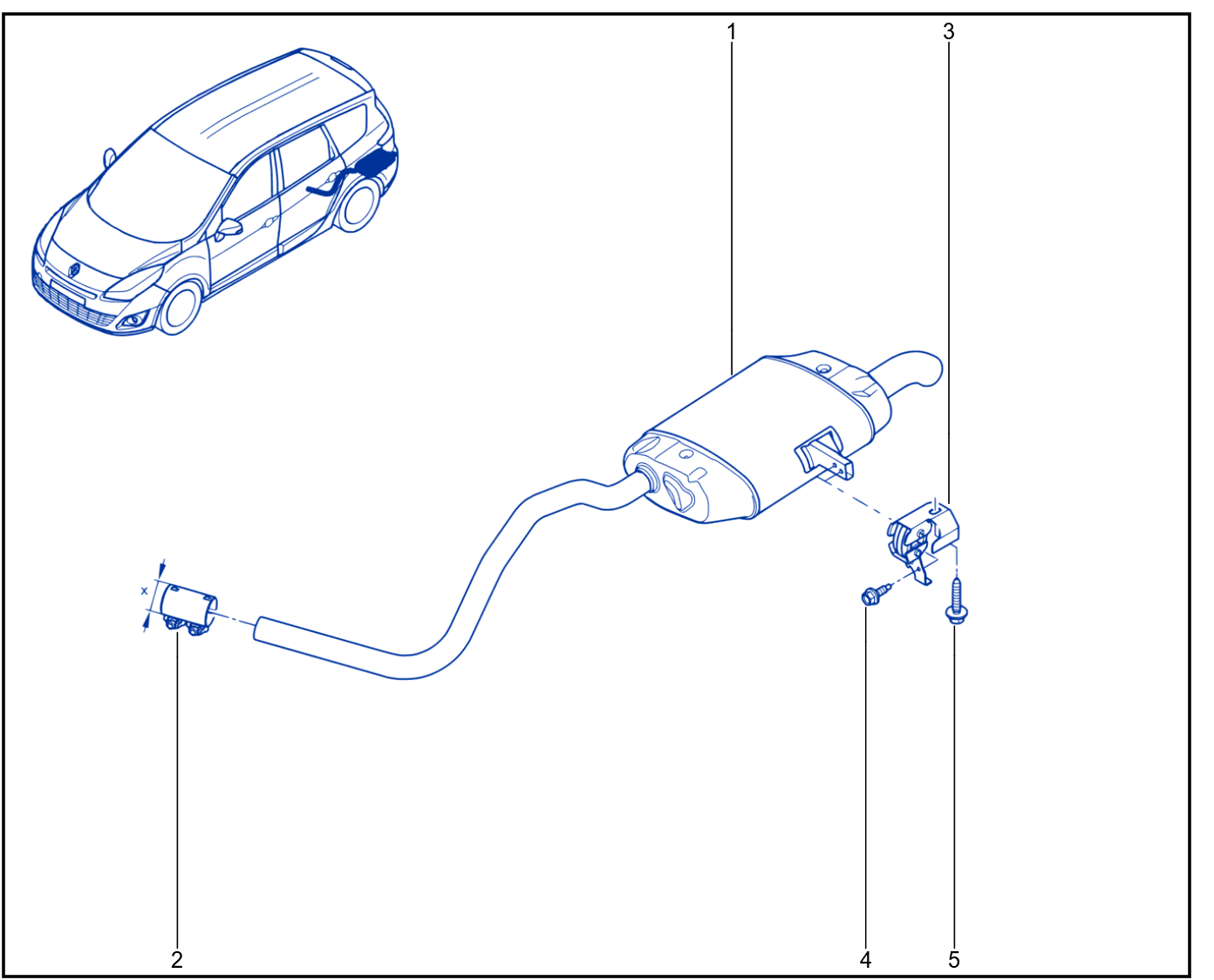Exhaust Pipe - 01024856