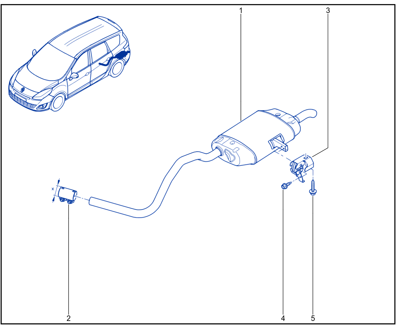 Exhaust Pipe - 01024865