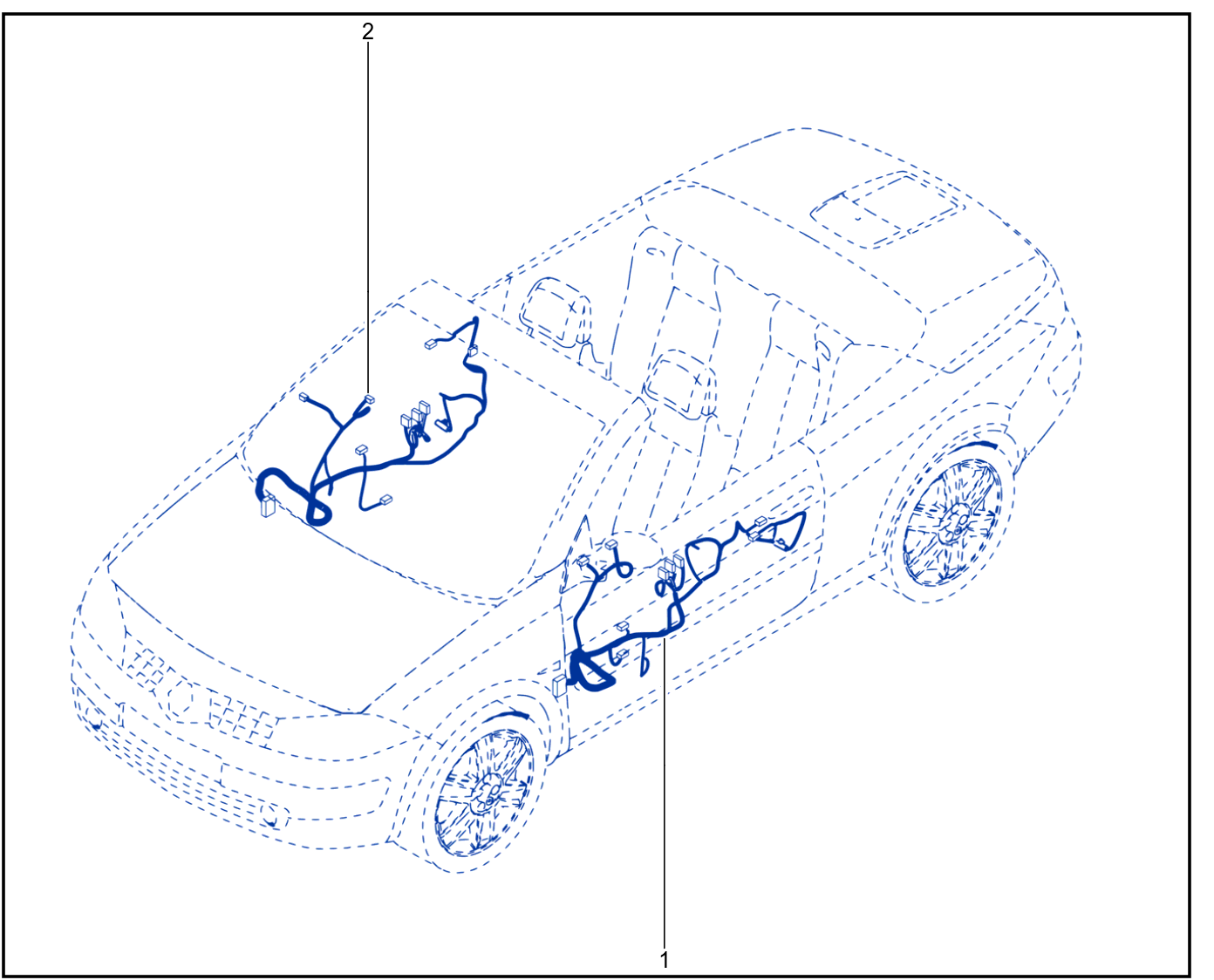 Wiring - Opening Element Components - 01024873