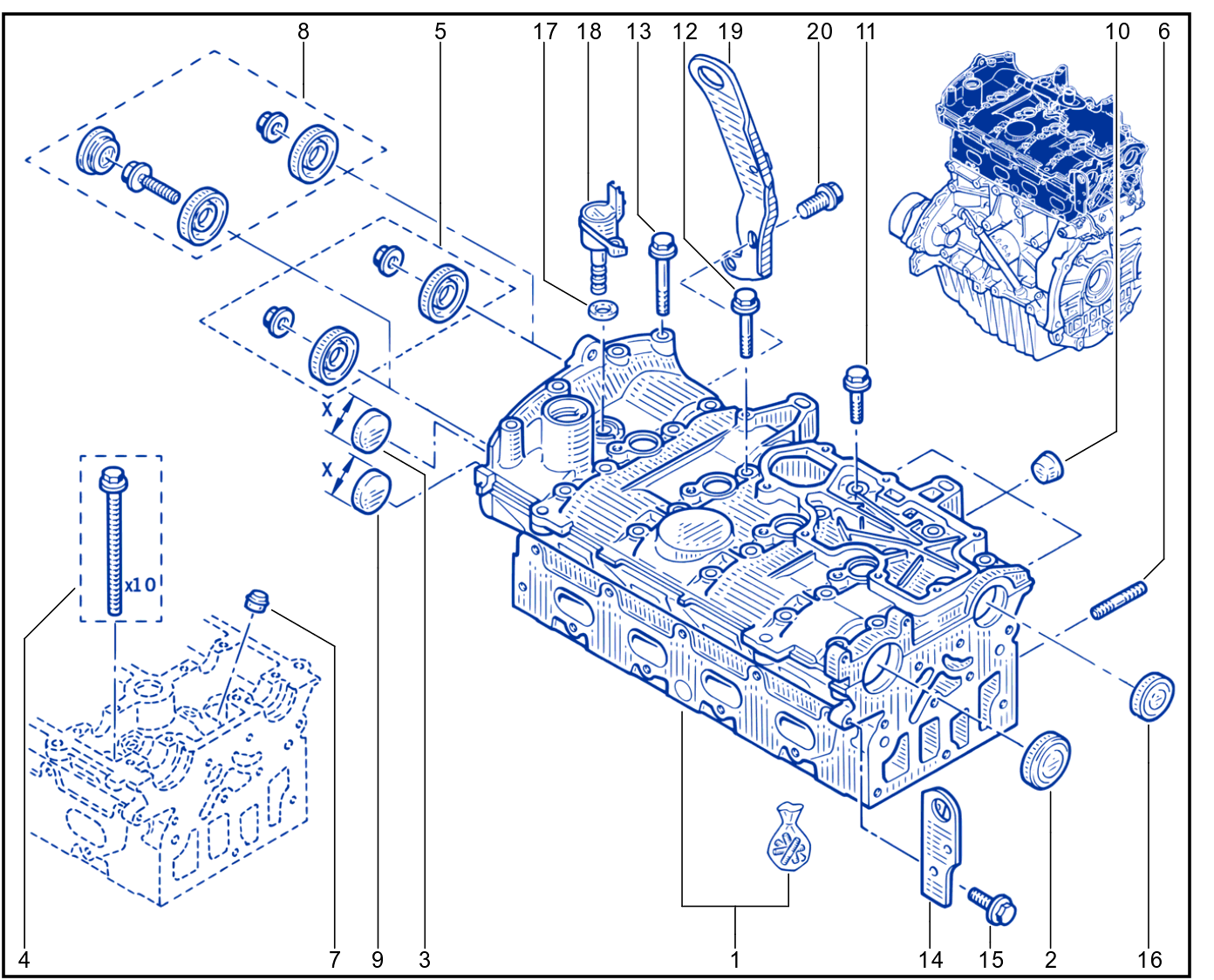 Cylinder Head - 01024940