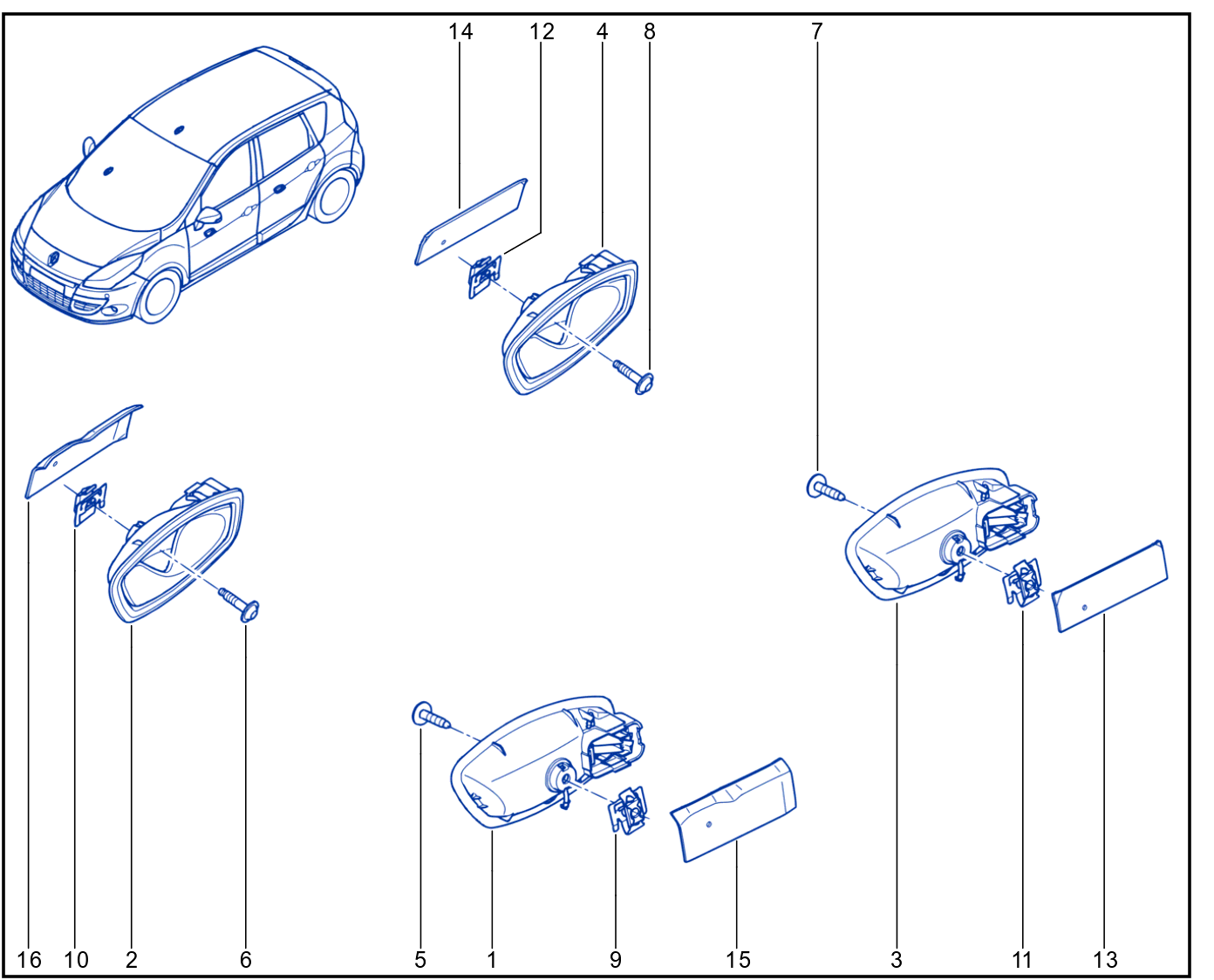 Internal Opening Element Control - 01024947