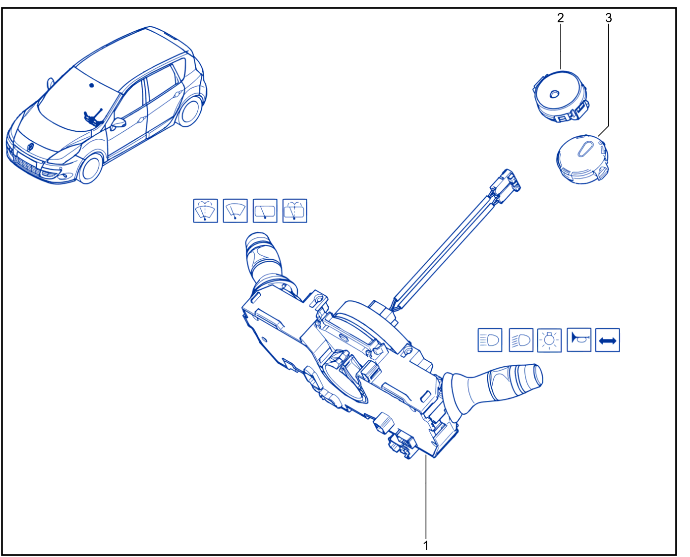 Steering Wheel Control - 01025120