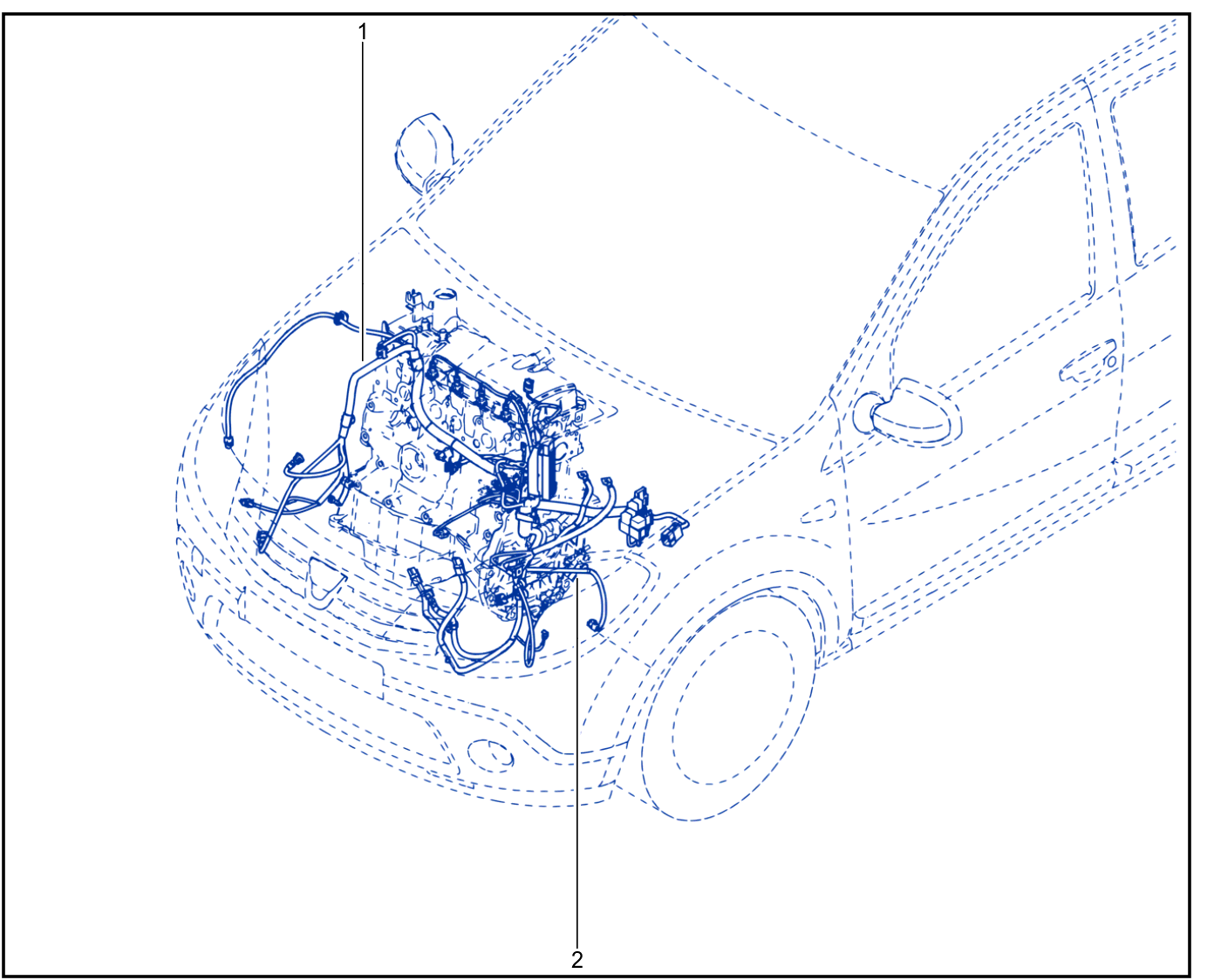 Wiring - Engine Components - 01025159
