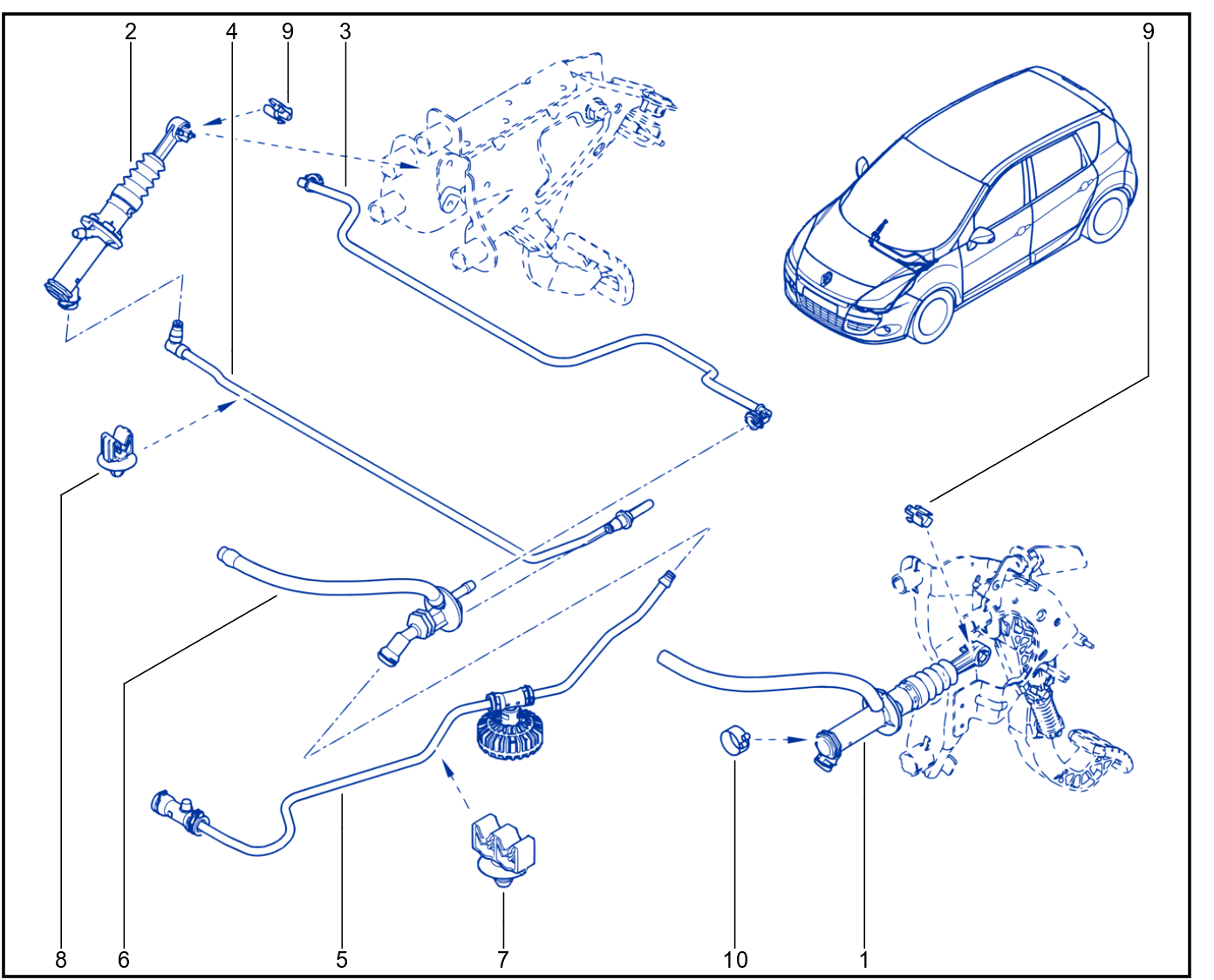 Clutch Control - 01025265