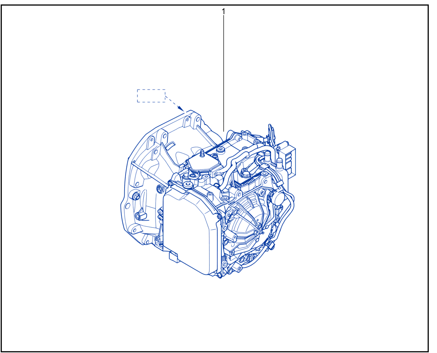 Assembled Gearbox - 01025343