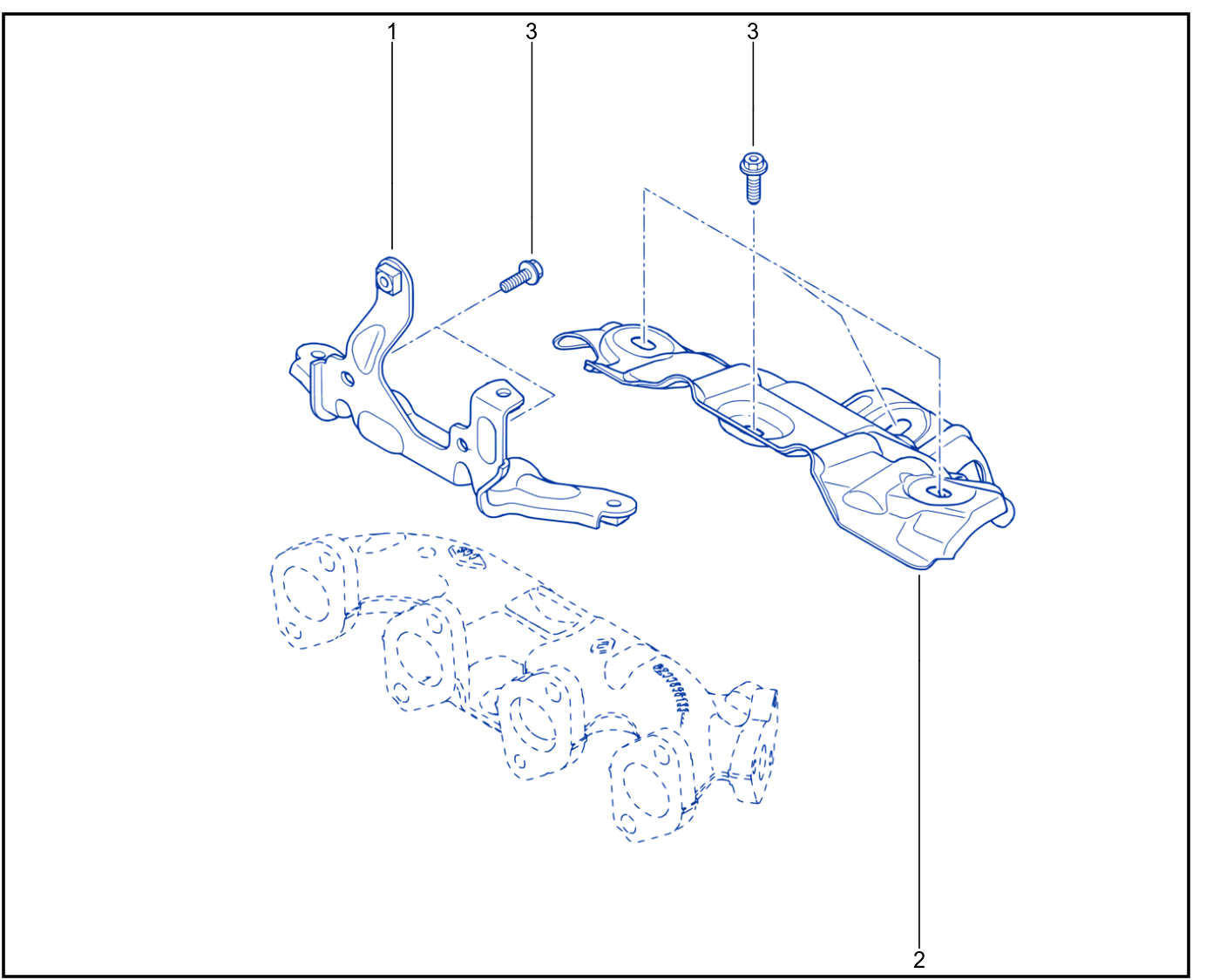 Exhaust Manifold - 01025591