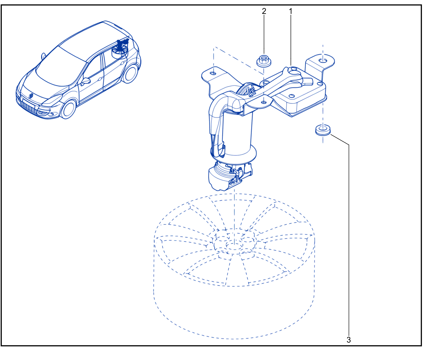 Jack And Anti-Puncture System - 01025656
