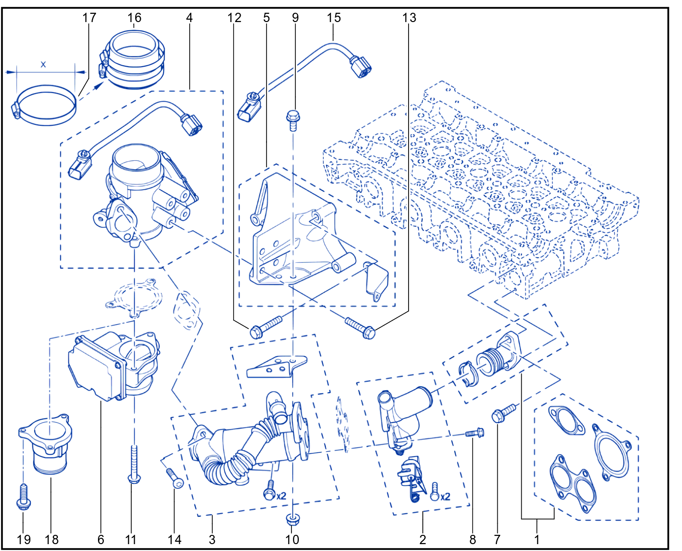 Exhaust Gas Recirculation - 01025825