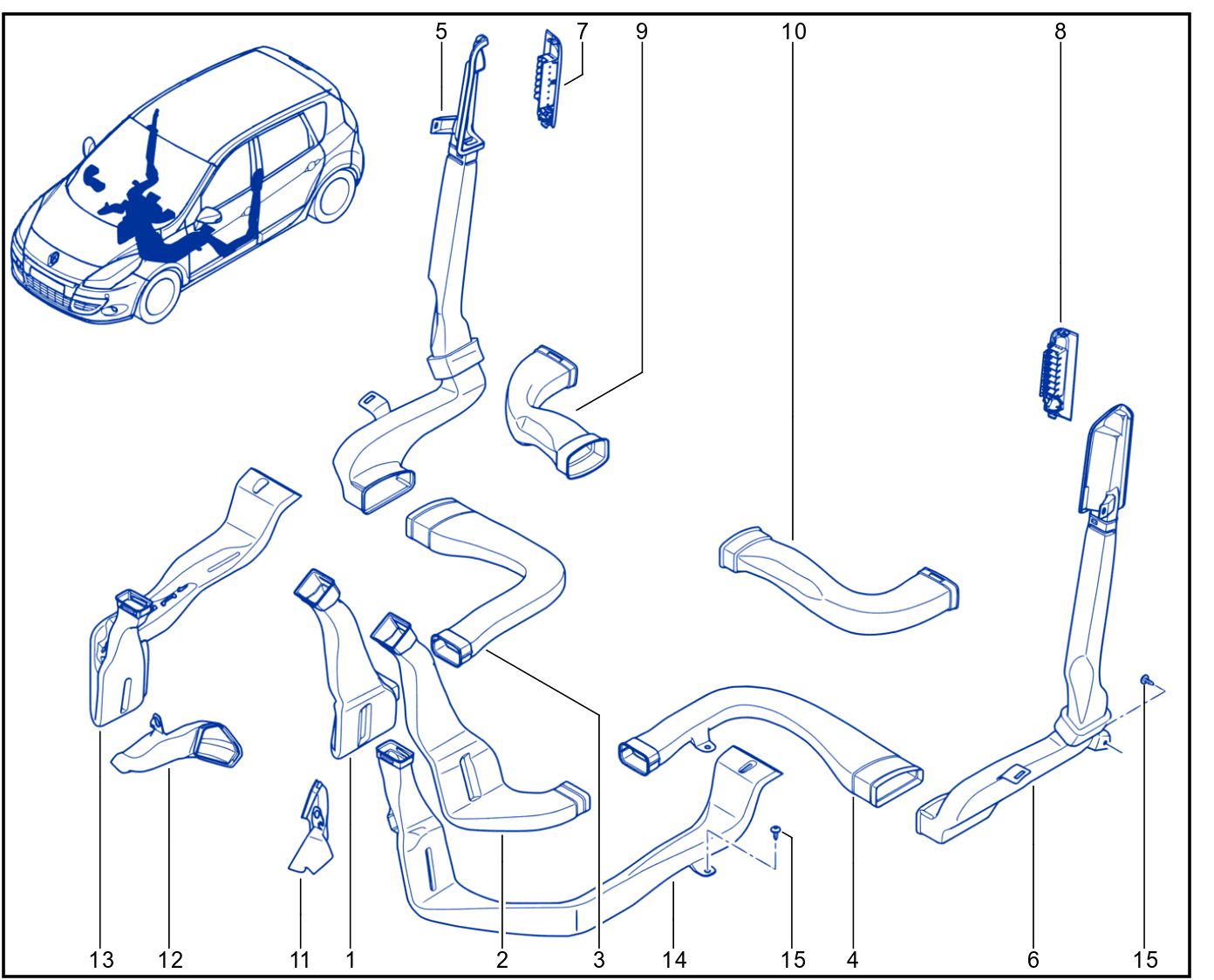 Air Distribution Circuit - 01025872