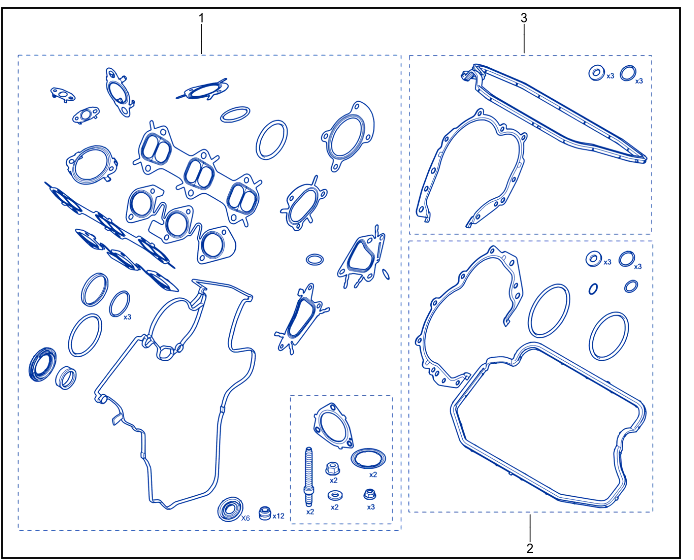 Engine Seals - 01025912