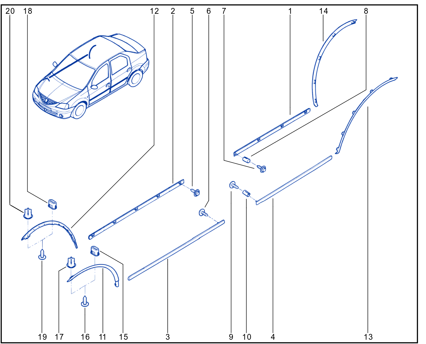 Protection Strip - Trim - 01025993
