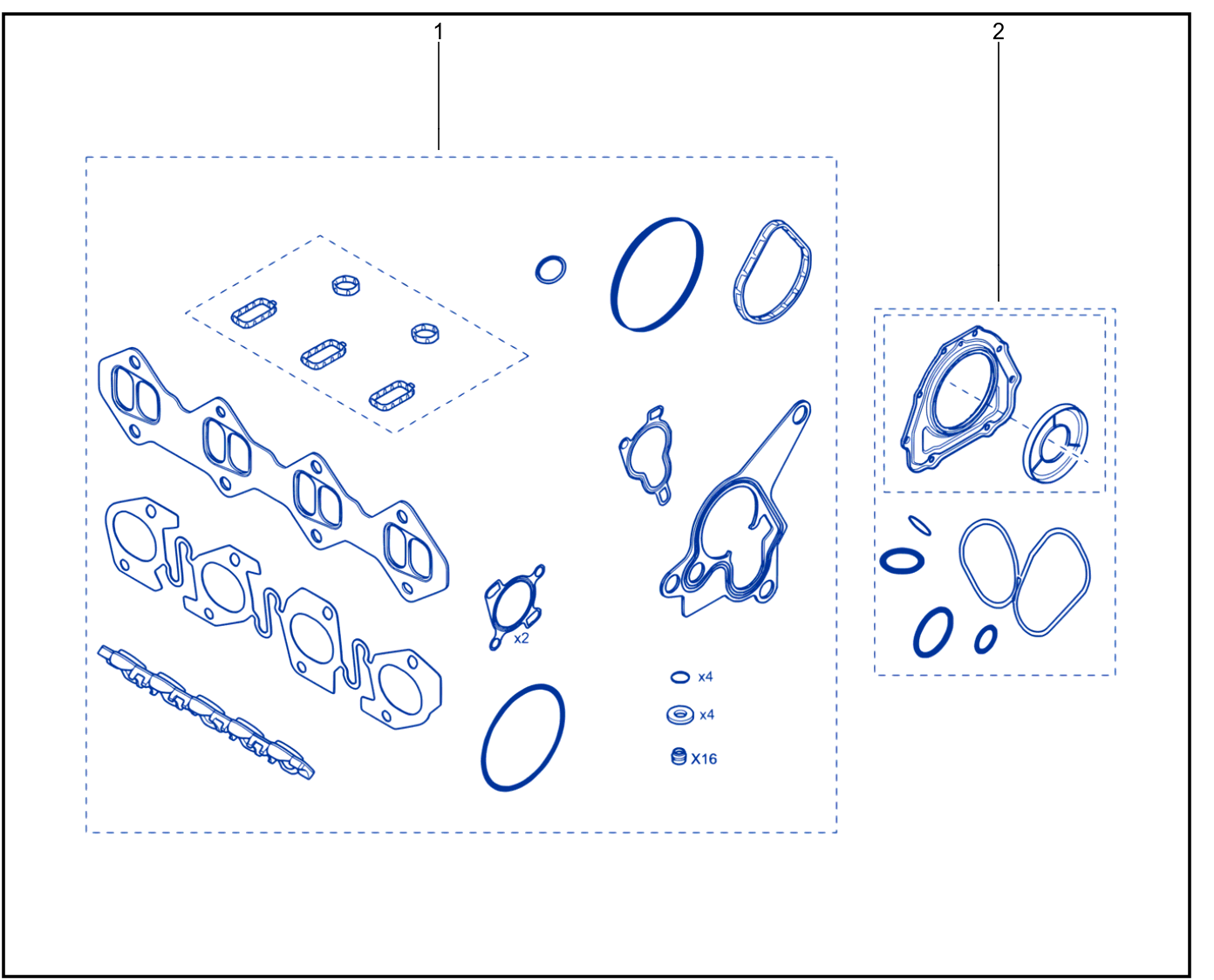 Engine Seals - 01026079