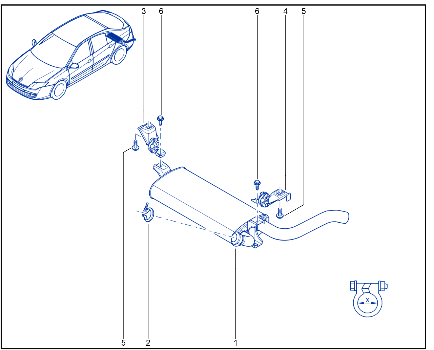 Exhaust Pipe - 01026444