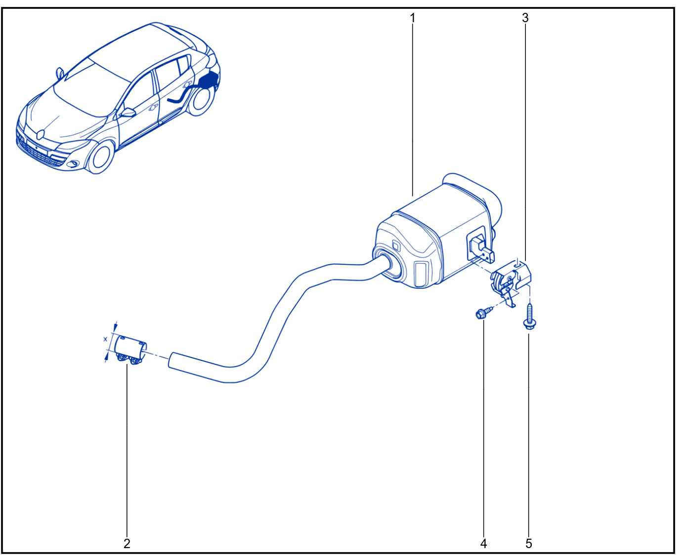 Exhaust Pipe - 01026509