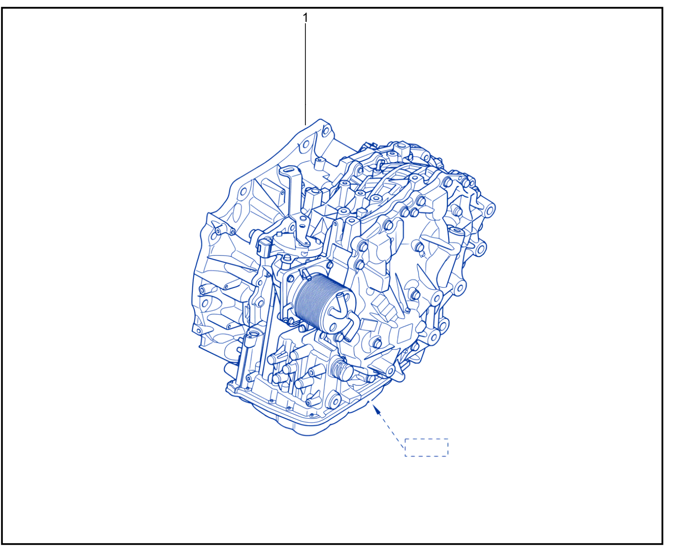 Assembled Gearbox - 01026731