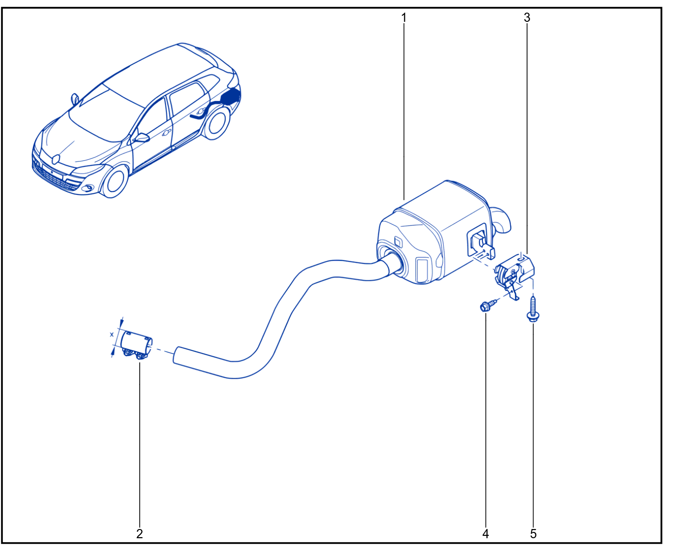 Exhaust Pipe - 01026807