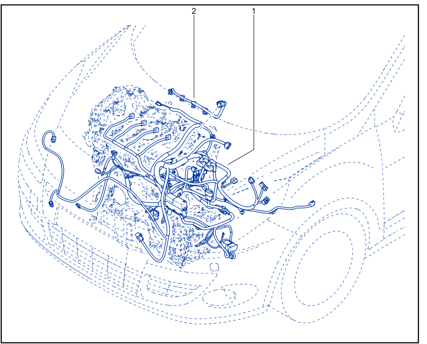 Wiring - Engine Components - 01026969