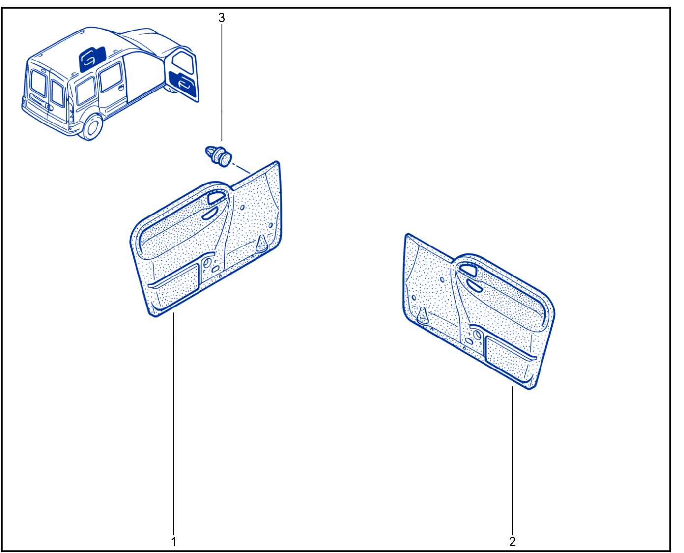 Side Opening Element Trim - 01027012
