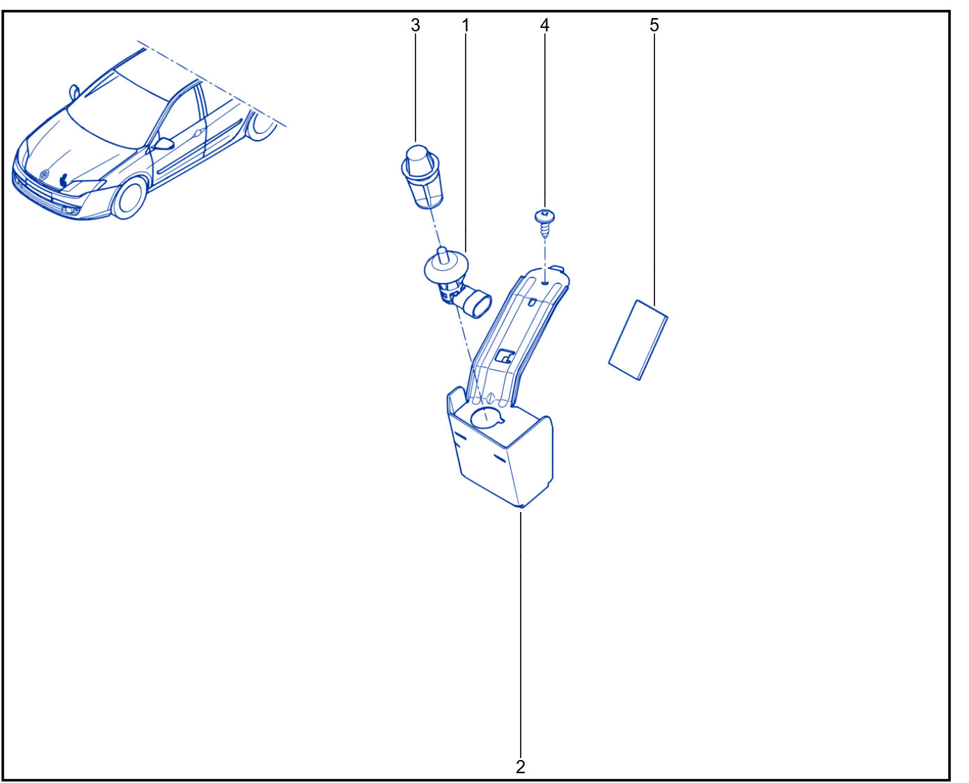 Alarm - Anti-Theft System - 01027448