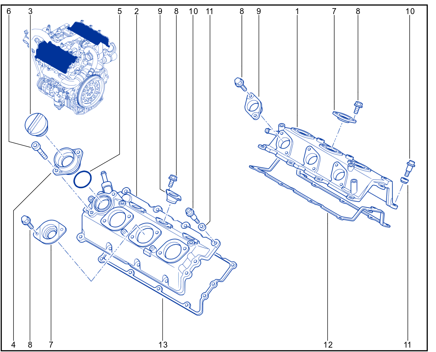 Cylinder Head - 01027451