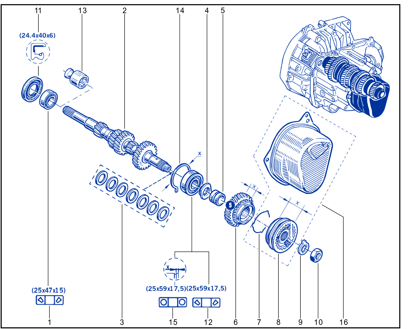Shaft - 01027600