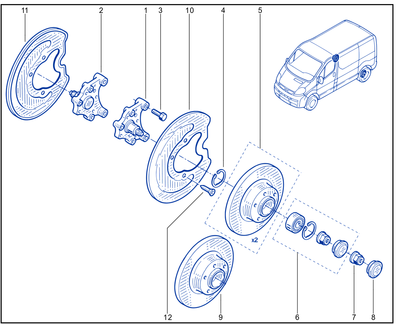 Rear Axle Component - 01027679