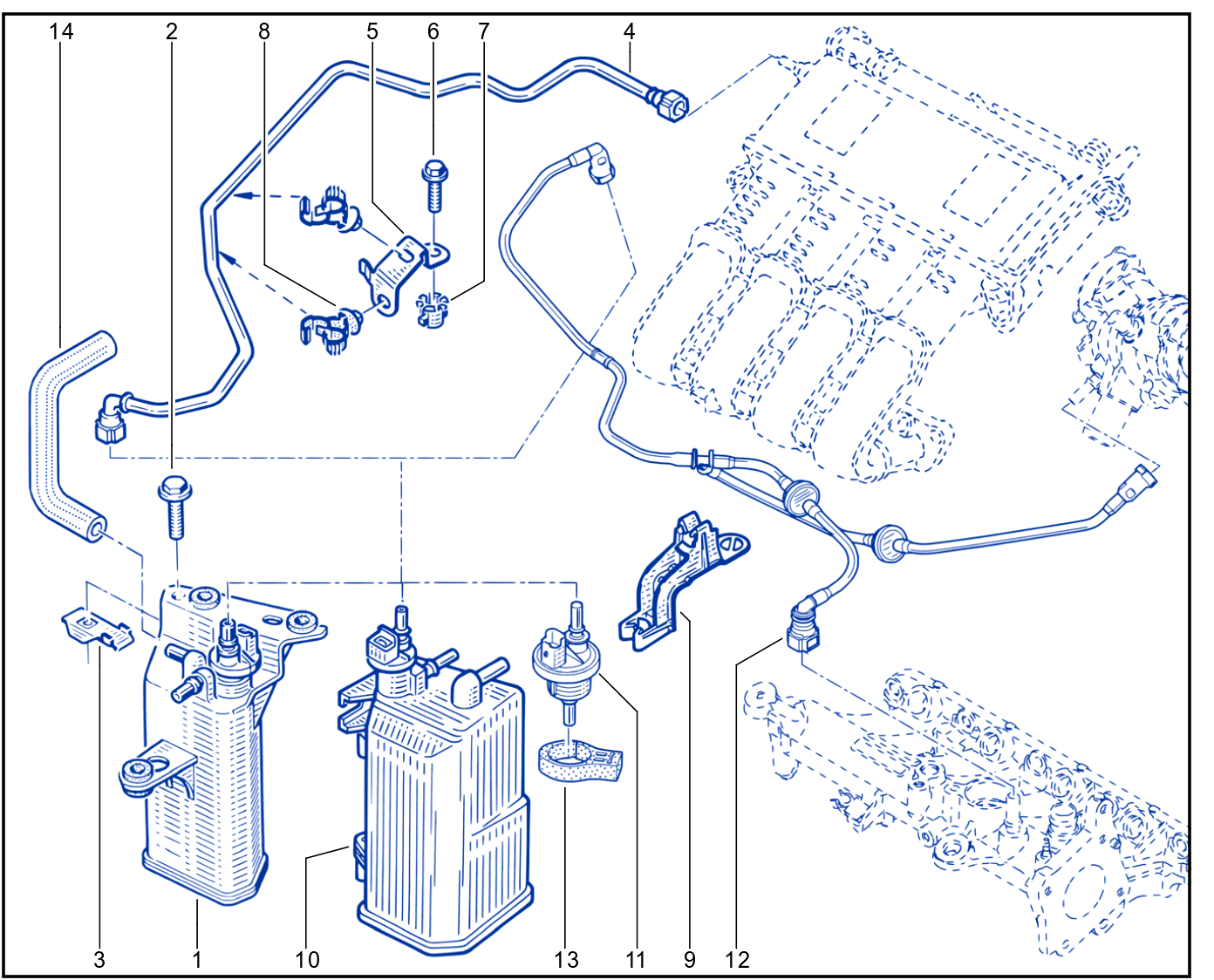 Fuel Vapour Recirculation - 01027700