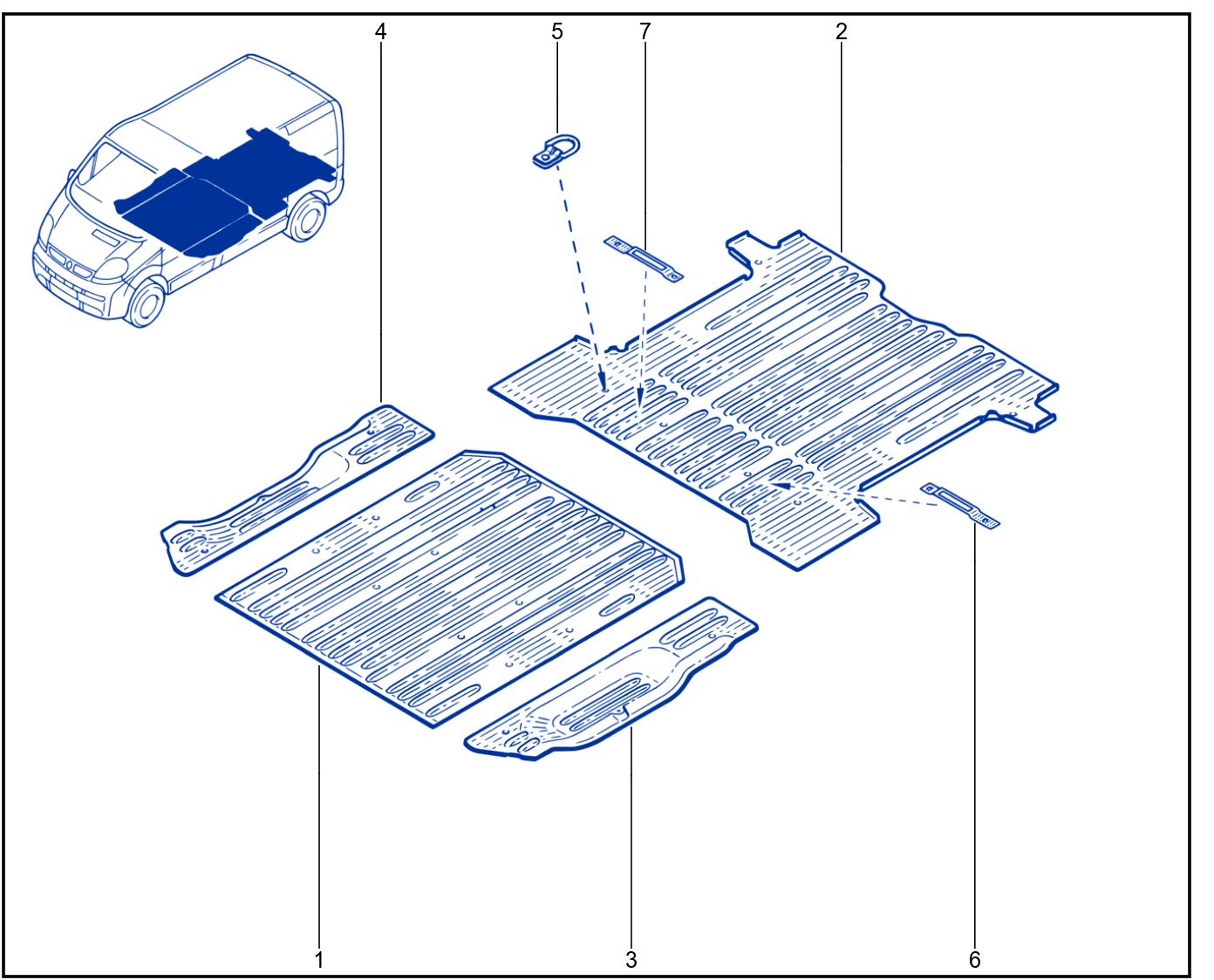 Rear Floor - 01027805